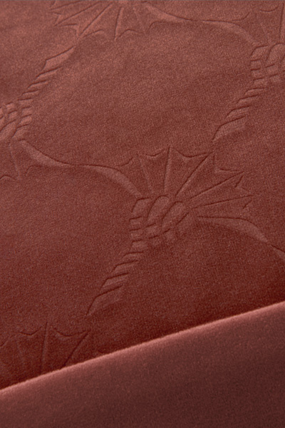 Leads to product detail page "Joop! soft cornflower decorative cushion cover 40x60 cm, brown"