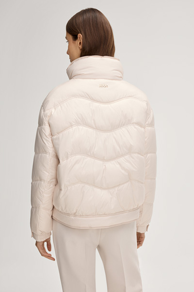 Orkida Quilted Jacket in Cream