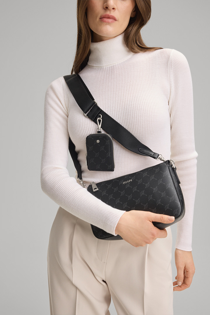 Leads to product detail page "Cortina Jasmina Shoulder Bag in Black"