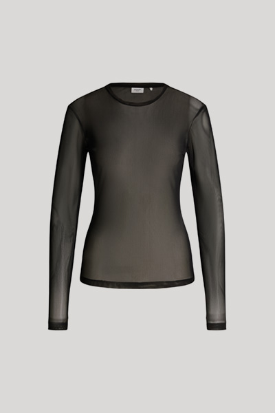 Tiponya Long-sleeved Top in Black