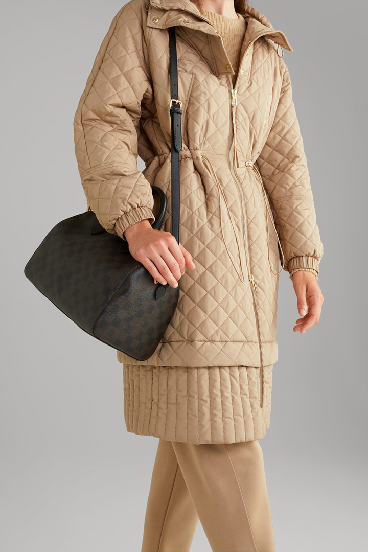 Leads to product detail page "Cortina Piazza Aurora Handbag in Brown"