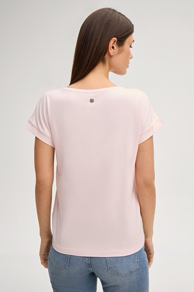 Taila T-shirt in Rosé