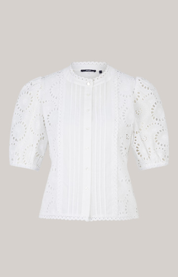 Embroidered Blouse in White