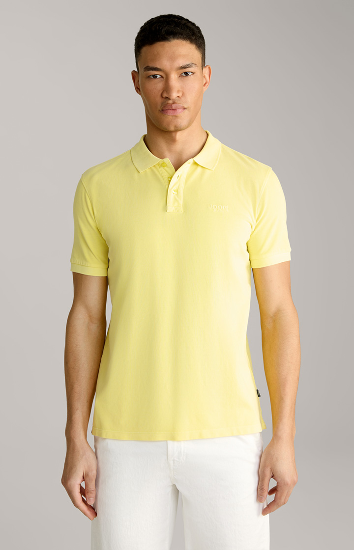 Koszulka polo Ambrosio w kolorze żółtym
