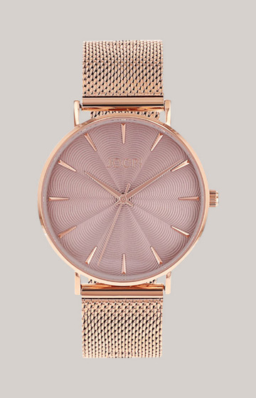 Damski zegarek w kolorze różowego złota
