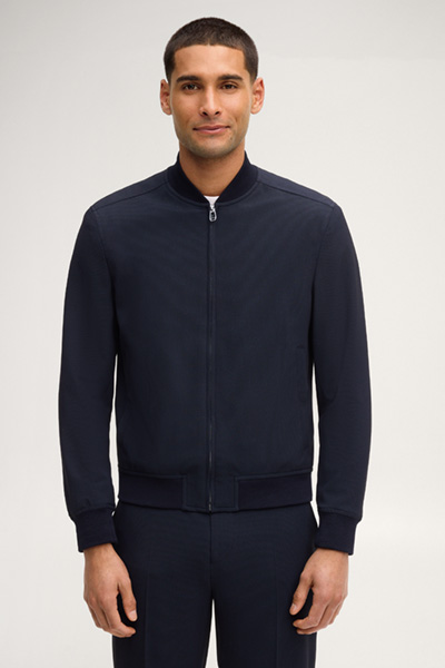 Indro college jacket in navy