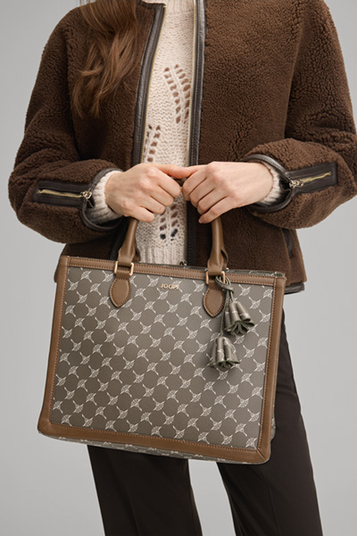 Cortina Aurelia Cornflower Handbag in Khaki