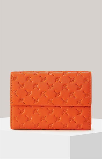 Leggero Stampa Cosma Wallet in Orange