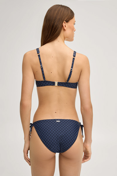 Bügel-Bikini-Top in Navy