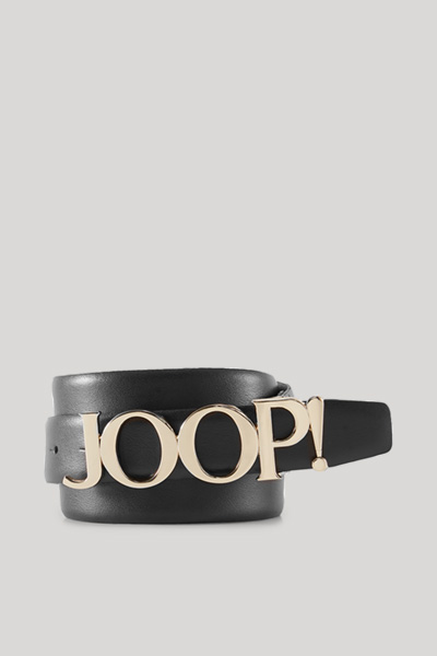 Leather Belt in Black