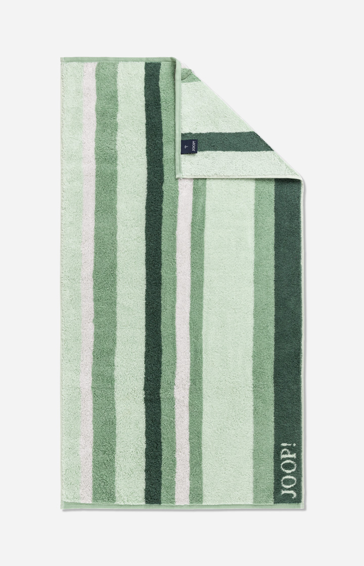 JOOP! VIBE STRIPES Towel in Sage, 50 x 100 cm
