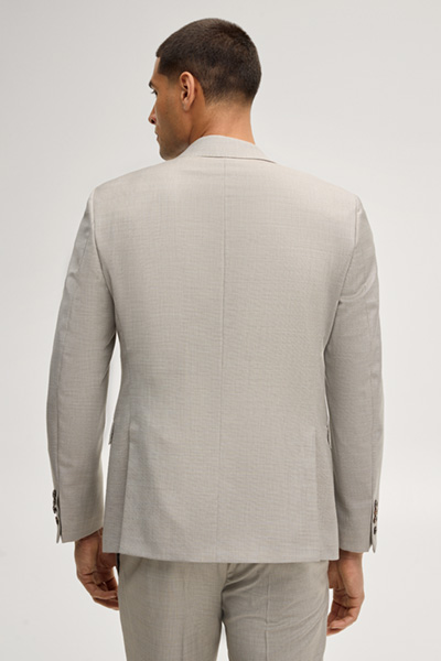 Baukasten-Sakko Herby in Beige meliert