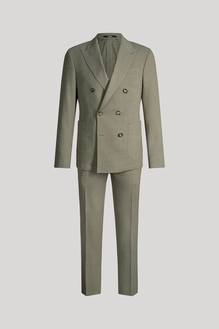 Leads to product detail page "Heazy-Rennet suit in khaki"