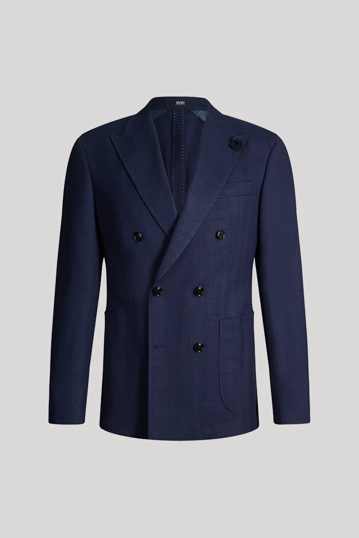 Leads to product detail page "Heazy double-breasted jacket in navy"