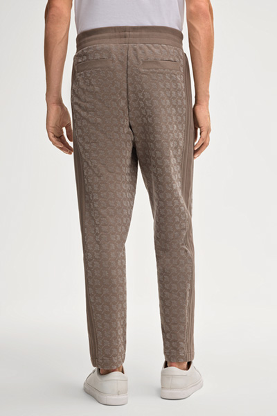 Tamas Cornflower Jogging Pants in Taupe
