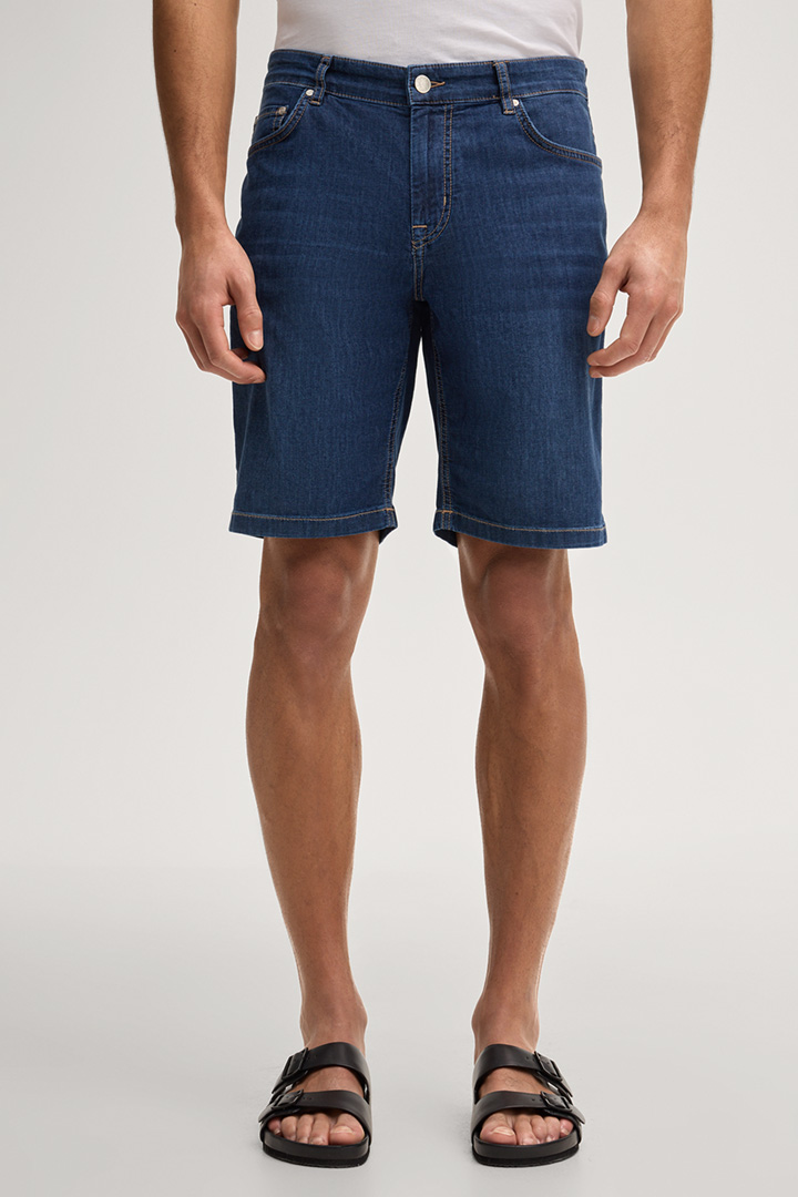 Jeans-Shorts Mabrouk in Dunkelblau