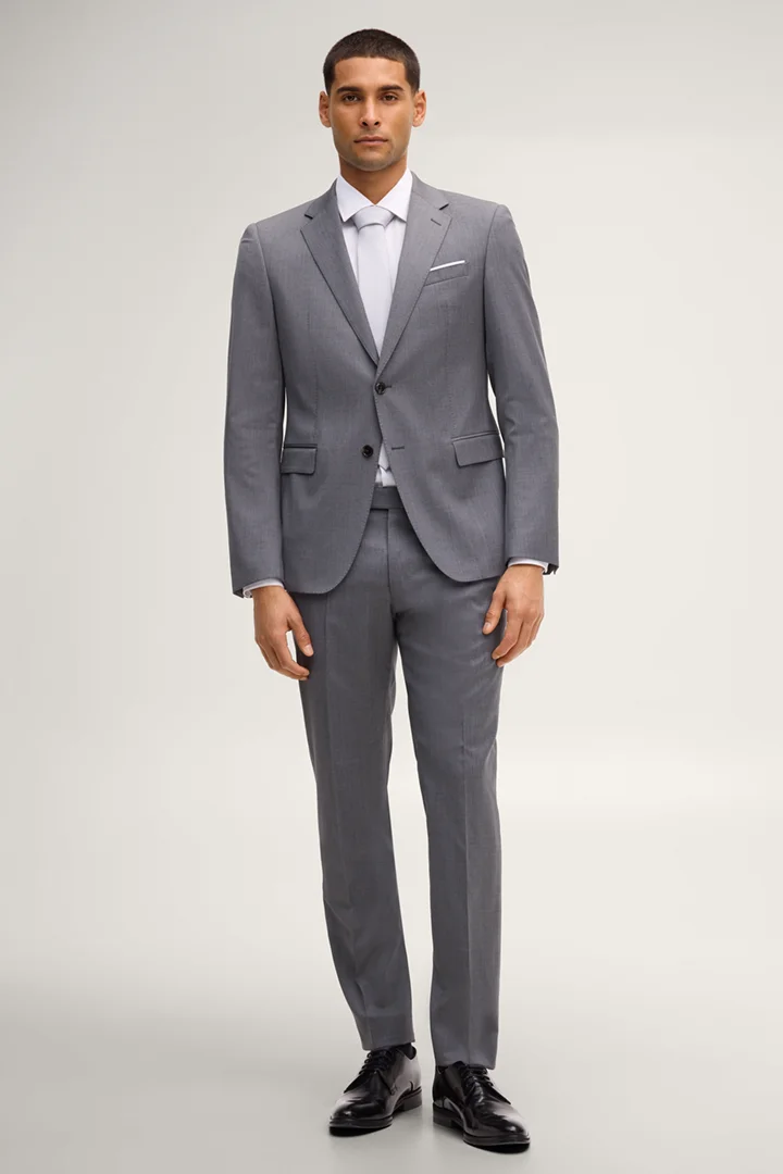 Leads to product detail page "Blayr Modular Suit Trousers in Anthracite"