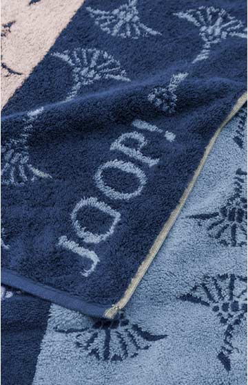 JOOP! DIVIDED CORNFLOWER Hand Towel Set in Aqua, 50 x 100 cm