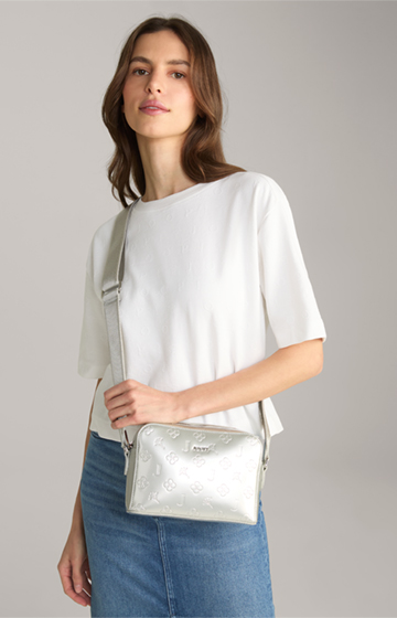 Decoro Lucente Cloe Shoulder Bag in Silver