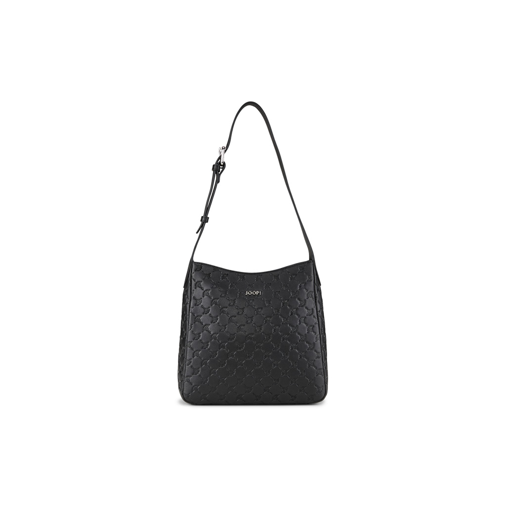 Porte-monnaie JOOP! Leggero Stampa Simona S Noir - Cuir De Vache, Protection RFID, Neuf Avec étiquettes