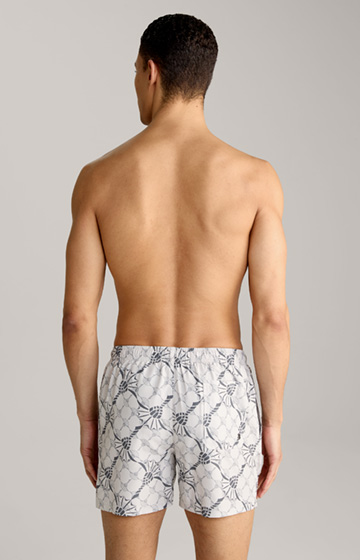 Babados Swimming Shorts in Light Grey/Anthracite