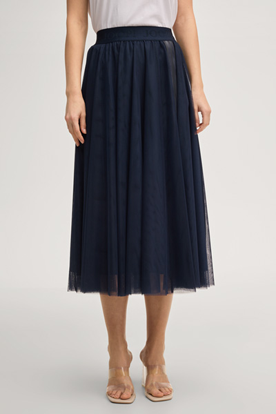 Tüllrock in Navy