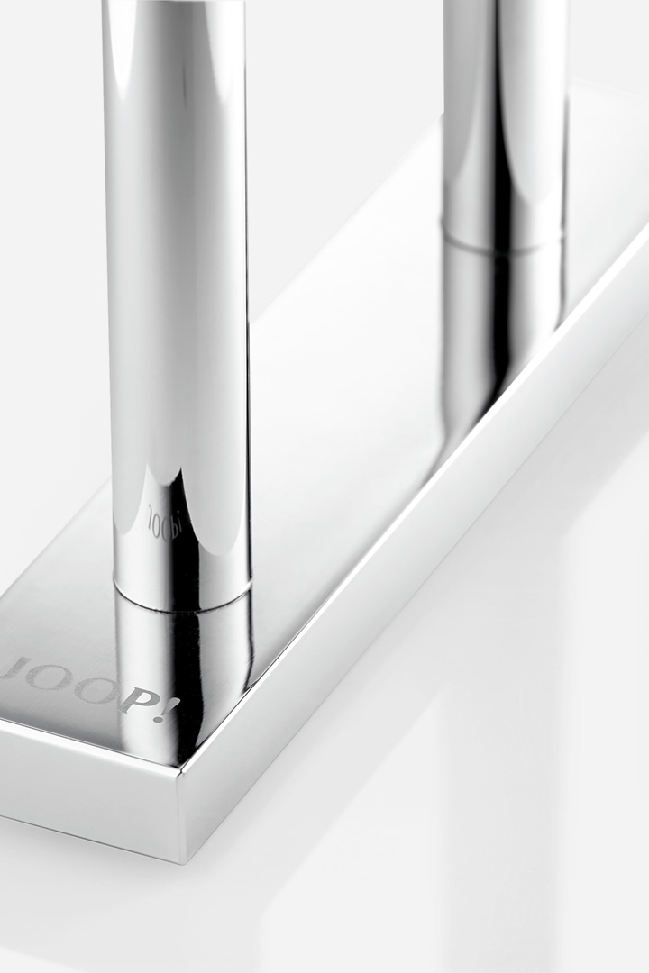 Leads to product detail page "JOOP! CHROMELINE Towel Rack in Chrome"
