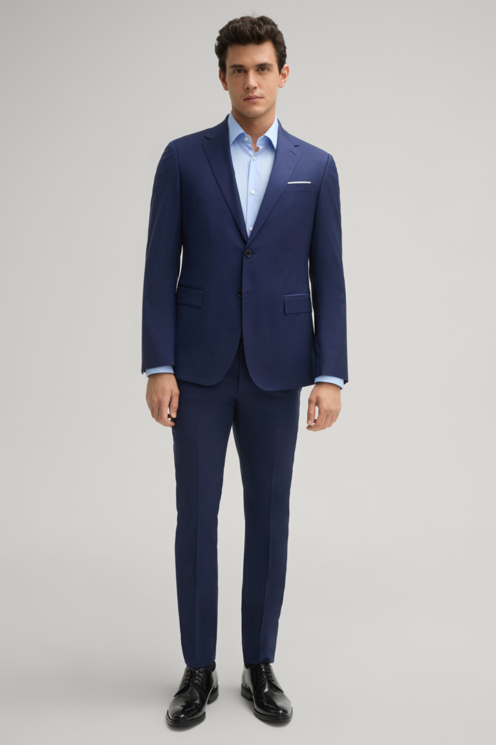 Blayr Modular Suit Trousers in Dark Blue