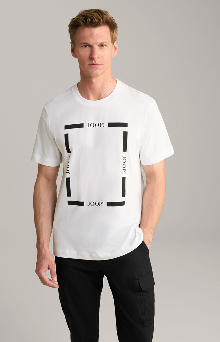 T-Shirt Barnet in Weiß