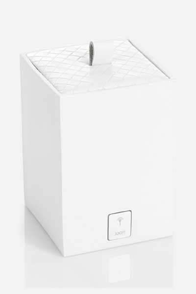 Mehrzweckbehälter S mit Deckel, JOOP! BATHLINE, Weiß