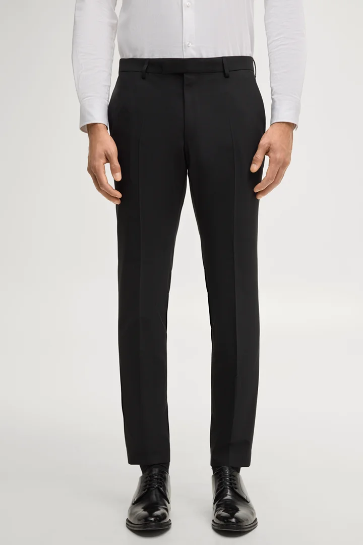 Führt zu Produktdetailseite „Baukasten-Anzughose Gun in Schwarz gemustert"