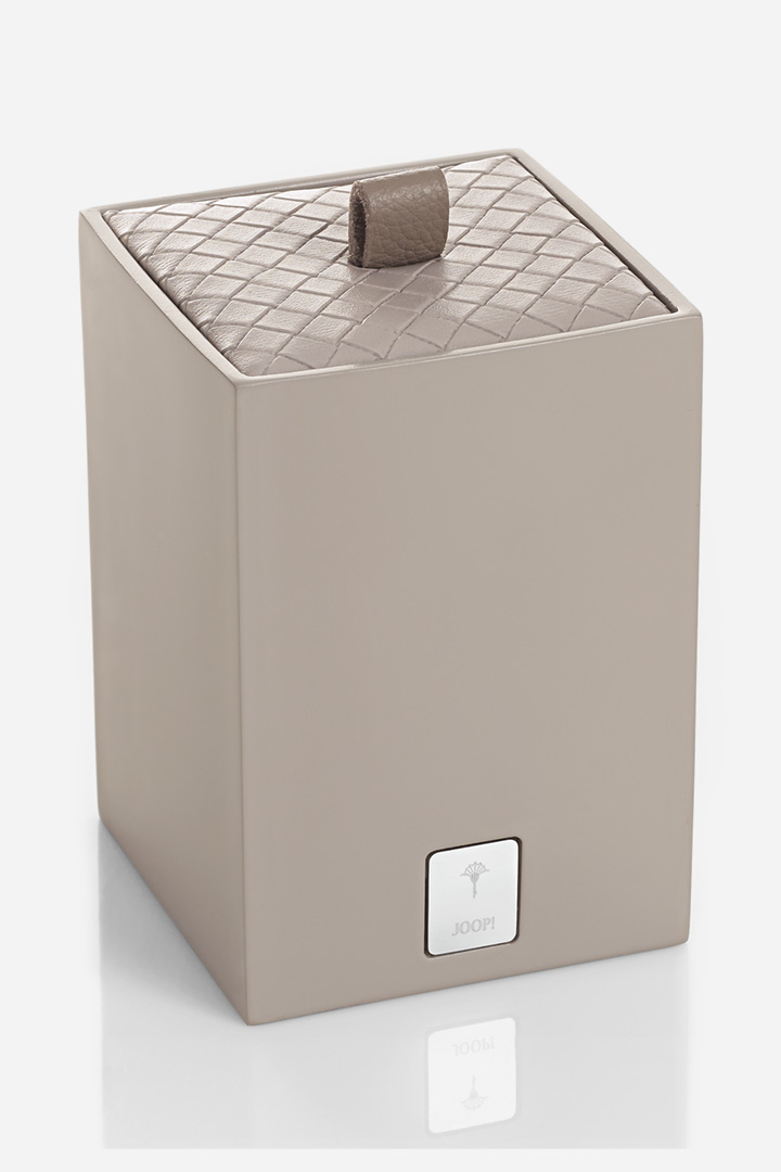 Führt zu Produktdetailseite „Mehrzweckbehälter S mit Deckel, JOOP! BATHLINE, Taupe"