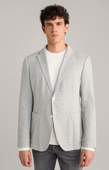 Haydin Jacket in Textured Grey