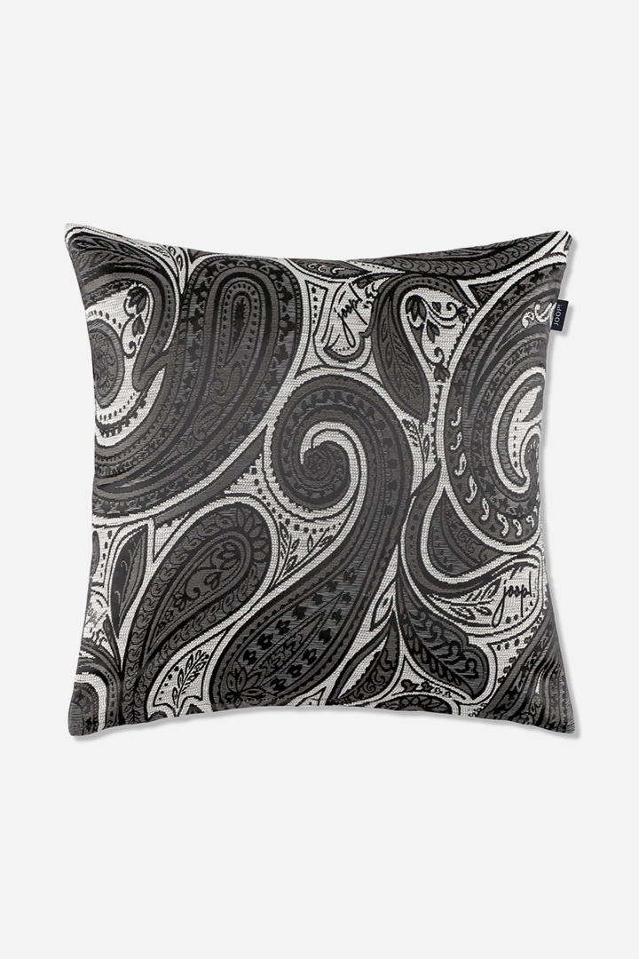 Führt zu Produktdetailseite „Zierkissenhülle JOOP! PAISLEY ALLOVER in Silbergrau, 40 x 40 cm"