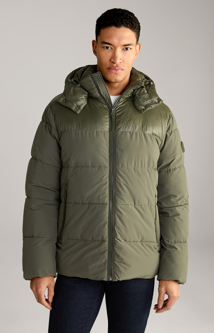 Joshas Quilted Jacket in Olive