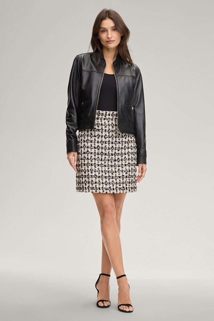 Führt zu Produktdetailseite „Rock Scara in Champagner/Schwarz gemustert"