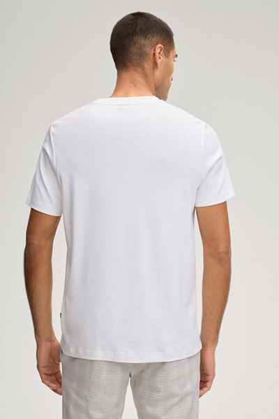 T-Shirt Priamo in Weiß