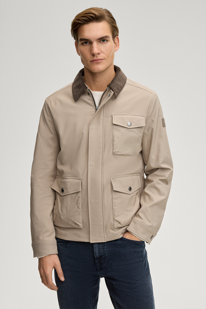 Führt zu Produktdetailseite „Jacke Skyler in Beige"