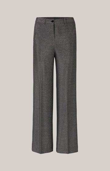 Lurex Trousers in Grey Glitter