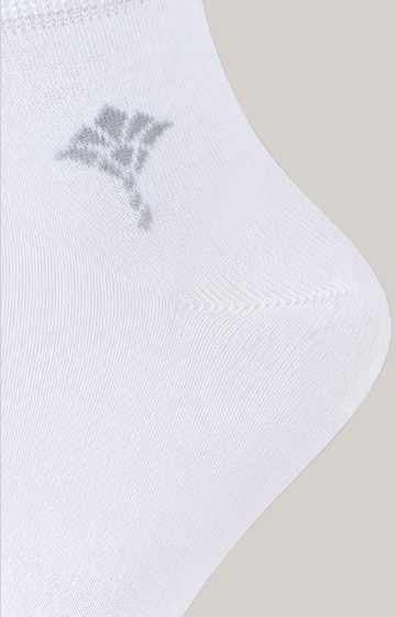 4-pack of Socks in White