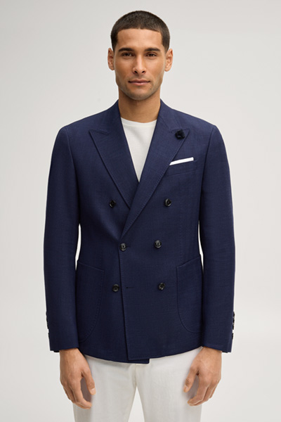 Doppelreiher-Sakko Heazy in Navy