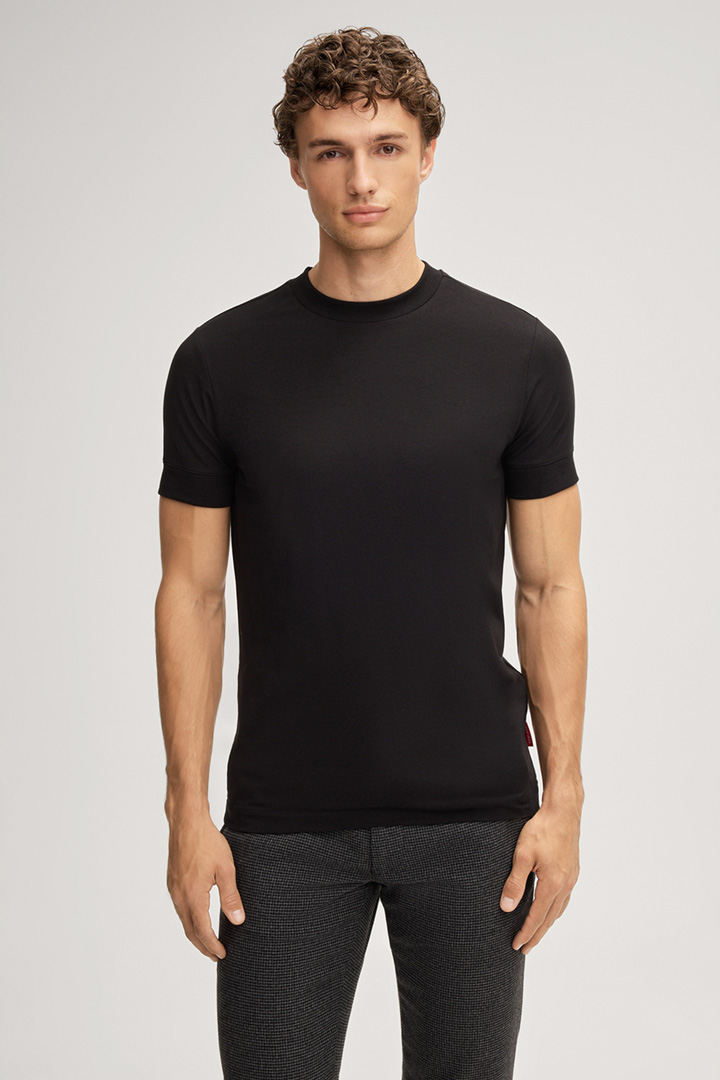 T-Shirt Cedric in Schwarz