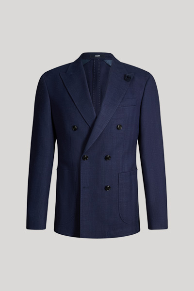 Heazy double-breasted jacket in navy