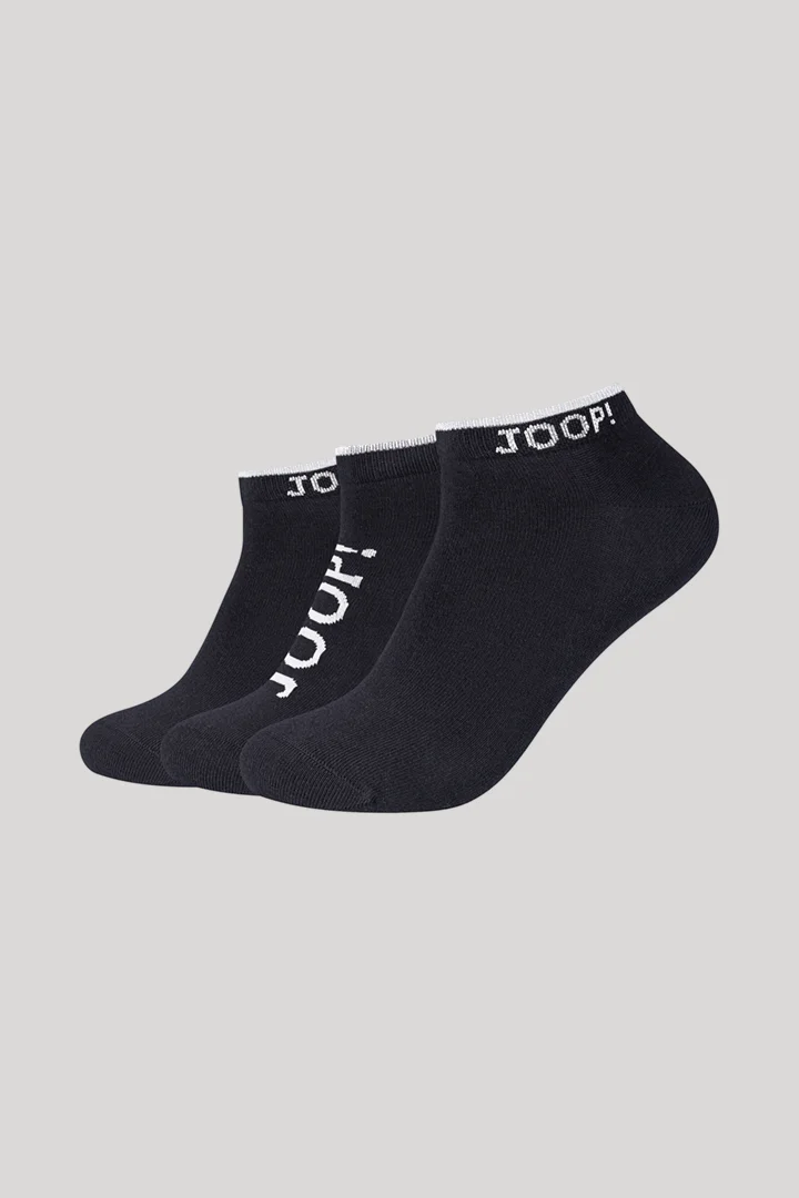 Führt zu Produktdetailseite „3-er-Pack Unisex Premium Sneaker-Socken in Schwarz"