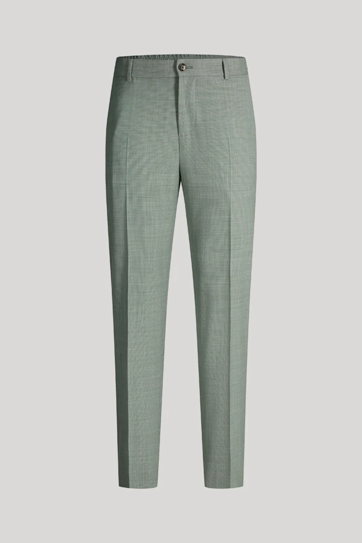 Modular suit trousers River in marl green