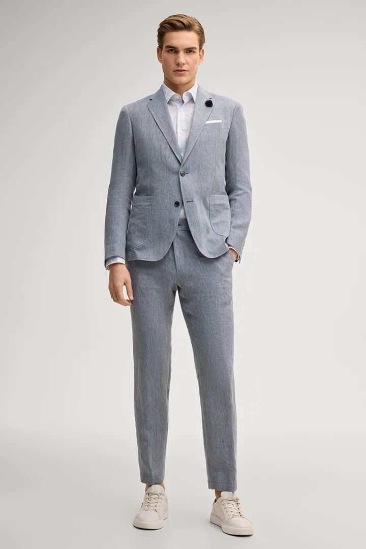 Führt zu Produktdetailseite „Chino Hank in Mittelblau"