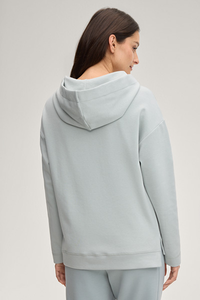 Hoodie in Hellblau