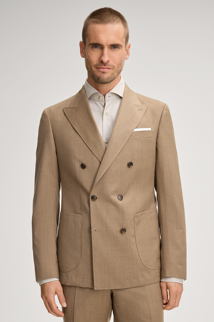 Leads to product detail page "Heazy modular jacket in camel"