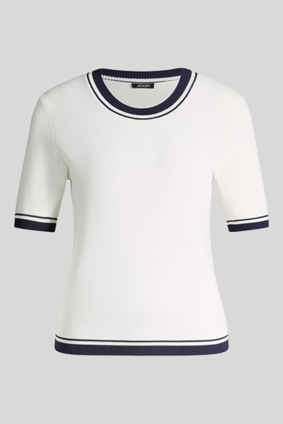 Kirela knitted shirt in off-white