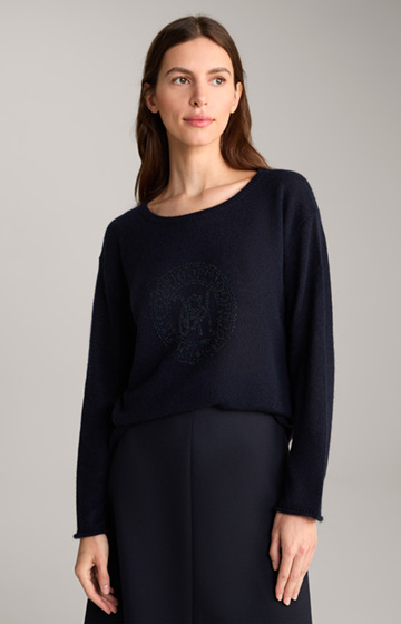 Cashmere-Pullover in Navy